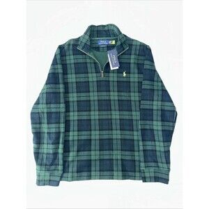 Polo Ralph Lauren Plaid Estate-Rib Pullover MSRP $138